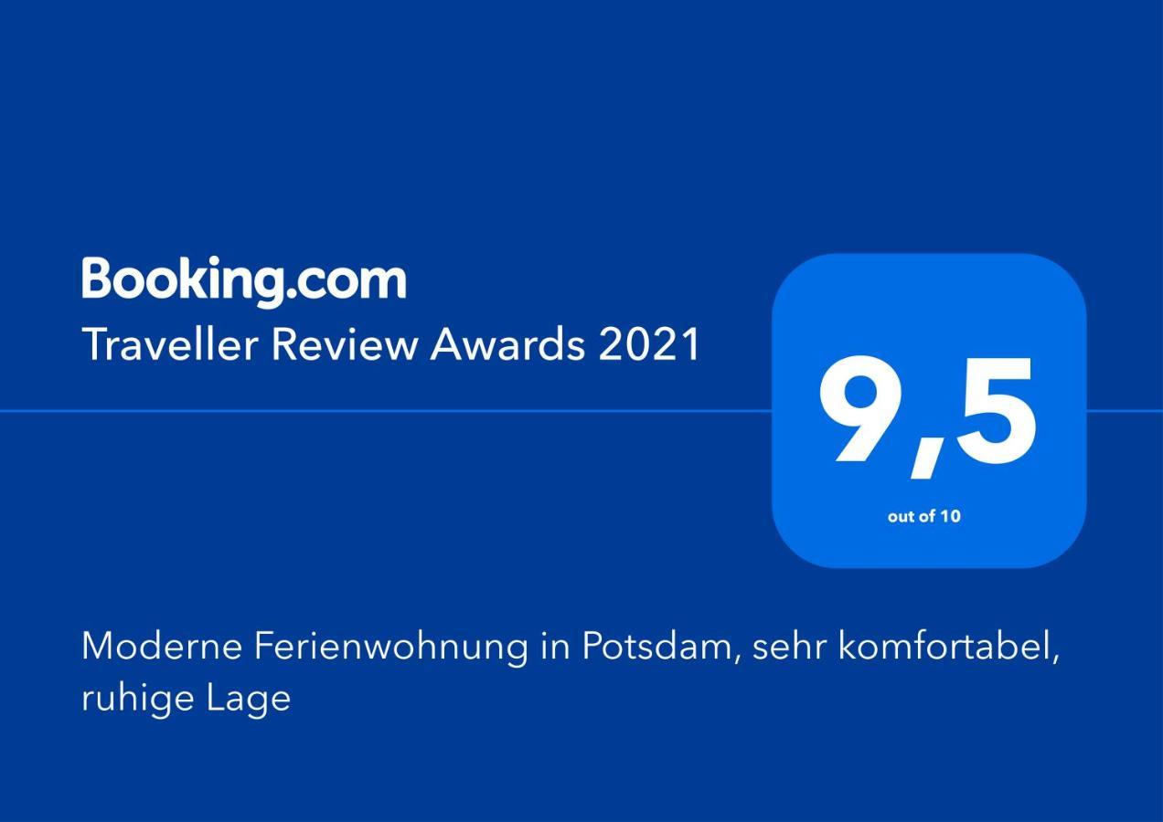 Moderne Ferienwohnung In Potsdam, Sehr Komfortabel, Ruhige Lage Esterno foto